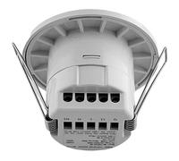 Heilanole Energy-Efficient 24-265V Recessed PIR Motion Sensor Light, Ideal for Stairs and Car Park Illumination