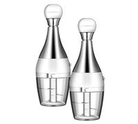 Heilanole Household Cutting Machine Garlic Pounding Manual Garlic Masher Small Stirring Cutting Crusher