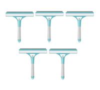 Heilanole Shower Squeegee Three-in-One Silicon Shower Squeegee Household Bathroom Window Mirror Glass Cleaning Tool for Home