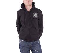 Heilung Hoodie Remember Band Logo Official Mens Black Zipped XL