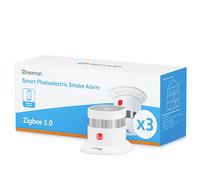 Heiman Smart Smoke Alarms for Home Requires Zigbee 3.0 Hub, 3 Pack