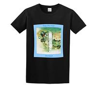 HEIMAO Men's Steve Hackett Voyage of The Acolyte Cotton T Shirt XL Black