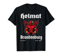 Heimat Brandenburg: Strong Märkischer Eagle Design Value Graphic T-Shirt