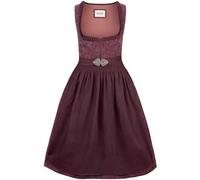 Heimatgwand Women's Dirndl Alisia Dress, Bordeaux, 14