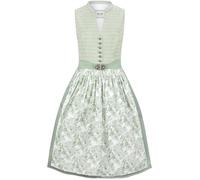 Heimatgwand Women's Dirndl Leandra Special Occasion Dress, Green (sage), 10