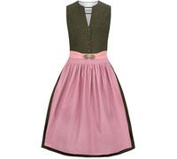 Heimatgwand Women's Dirndl Luana Special Occasion Dress, Olive, 16