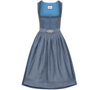 Heimatgwand Women's Dirndl Moana Special Occasion Dress, Blue, 12