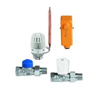 Heimeier Floor Control Set 1 With Concealed Temperature Adjustment