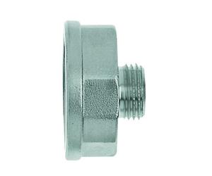 Heimeier Reducing Piece Rp 1 1/4 X R 1/2, Nickel Plated Brass
