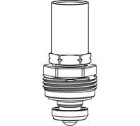 HEIMEIER Replacement Top RTL With 25 Mm Brass Sleeve, From 2012