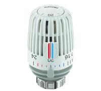Heimeier Thermostat Head K White, Standard, Scale With Temperature Values