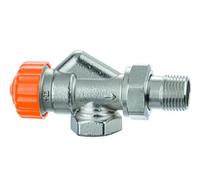 Heimeier Thermostat Valve Base Eclipse, Axial Form, Shortened, DN 20