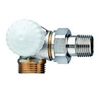 Heimeier Thermostat Valve Base V-Exact II, Angle/Corner, External Thread G3/4