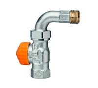 HEIMEIER Thermostat Valve Body Eclipse, Diameter With Elbow Connection, DN15
