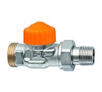 Heimeier Thermostat Valve Body Eclipse, Through, DN 15, External Thread G3/4