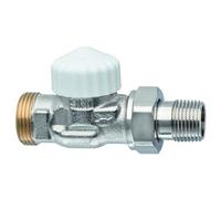 HEIMEIER Thermostat Valve Body V-Exact II, Through, DN 15, External Thread G3/4