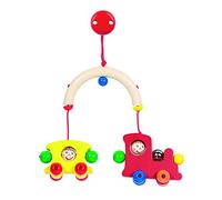 Heimess 762560 Wooden Mini Trapeze Clip On Mobile (Train)