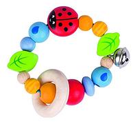 Heimess Elastic Touch Ladybird Ring, Multicoloured