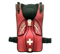 Heimlich Anti-Choking Training Vest Reusable Airway Obstruction Practice Model for Airway Obstruction and First Aid A