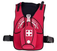 Heimlich First Aid Practice Training Vest Heimlich Anti-Choking Device First Responder First Aid Teaching for Nurse and Student First Aid Teaching Accessories (Adult) A