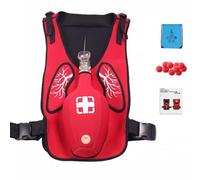 Heimlich First Aid Practice Training Vest,Heimlich Manoeuvre Training Vest,for First Aid Teaching,Nursing and Student Education Accessories A