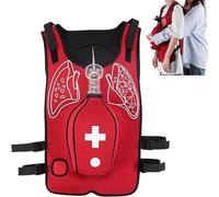 Heimlich First Aid Training Vest, Portable CPR First Aid Training for Adult Teaching Demonstrations A