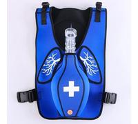 Heimlich Manoeuvre Training Vest Choking Rescue Device for Heimlich Practice with Back Slap First Aid Trainer Model for CPR Nurses Student Simulation A