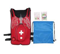 Heimlich Manoeuvre Training Vest Heimlich First Aid Practice Training Vest Anti Choking Obstruction Trainer for Heimlichs Maneuver Practice and Airway Obstruction Education A