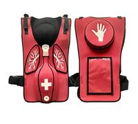 Heimlich Manoeuvre Training Vest Heimlich First Aid Practice Training Vest Choking Rescue Trainer for CPR and First Aid Classes A