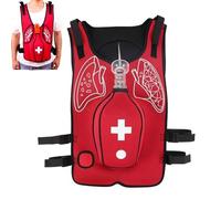 Heimlich Training Vest, Airway Obstruction Simulation Training Vest First Aid Rescue Model for Choking and Suffocation Adult and Child,A-Child