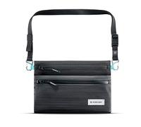 HEIMPLANET Original | HPT Carry Essentials - Neck Pouch | Lightweight Waistpack with Aluminium Hardware and Magnetic Buckle | Supports 1% for The Planet (A5 Dark)