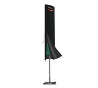 HEIMUNI Parasol Covers Waterproof Outdoor Umbrella Cover for 2m-3m Parasols, Heavy Duty 420D Oxford Anti-UV Garden Parasol Covers, Patio Brolly Cover with Zipper Windproof, 160x30/30cm