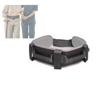 HEINALOUS Gait Belts Transfer Belts for Seniors with 7 Handles，Standing &Walkig Belt for Physical Therapy，Gate Belt for Elderly Lift Belts with Quick Release Buckle (Black)