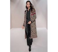 Heine Animal Print Edge to Edge Knitted Coatigan Leopard