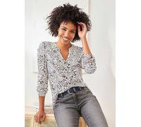 Heine Animal Print Jersey Blouse Leopard