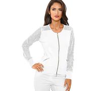 Heine Crochet Pattern Cardigan White