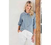 Heine Denim Three-Quarter Length Sleeve Blouse Denim
