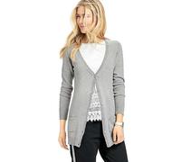 Heine Fine-Knit Cardigan Grey Marl