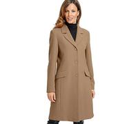 Heine Lapel Collar Short Coat Wool