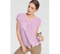 Heine Oversized Button Blouse Pale Lilac