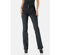 Heine Tummy-Trimming Bootcut Trousers Black