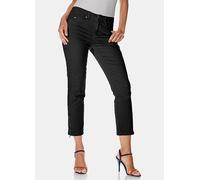 Heine Tummy Trimming Cropped Trousers Black