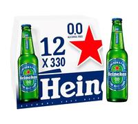 Heineken 0.0 Alcohol Free Beer Bottle 12 X 330Ml