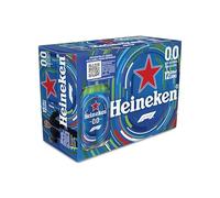 Heineken 0.0% Alcohol-Free Pils (Pack 36 Cans x 33 cl) Beer Gift, Beer of the World, Beer Set, Budweiser Beer Gift Set, Gifts for Men, Lion Cave Products