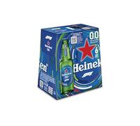 Heineken 00 Beer - Pack of 6 Bottles x 250 ml - Total: 1.5 L