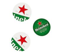 Heineken Beer Coasters, Cool Drinks Mats - Printed Logo