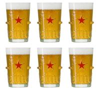 Heineken - Beerglass""Silver"" 250ml - Set of 6