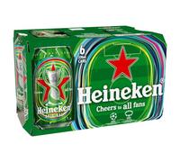 Heineken Lager Beer Can, 6 x 330ml