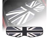 HEINMO Car Trunk Cargo Liners Partition Board Pad Rear Parcel Shelf Protector Pad For MN Cooper F56 F66 R56 Hatchback 2006-2024 PU Leather Non-Slip Trunk Tray Mat (Grey)