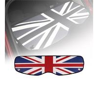 HEINMO Car Trunk Cargo Liners Partition Board Pad Rear Parcel Shelf Protector Pad For MN Cooper F56 F66 R56 Hatchback 2006-2024 PU Leather Non-Slip Trunk Tray Mat (Red)